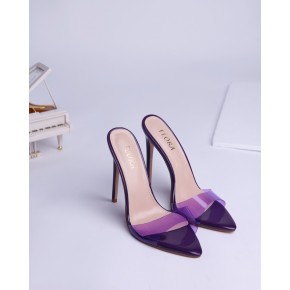 Paris Purple Pointed Stiletto ...
